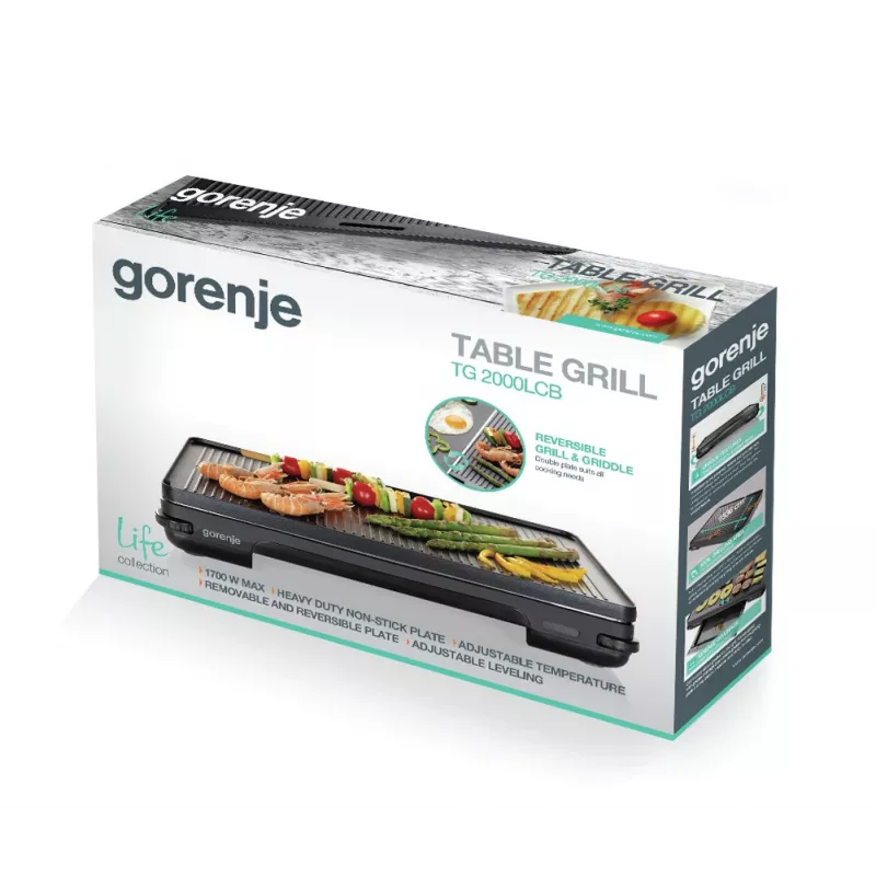 Gorenje TG2000LCB Eraldiseisev 2000 W Must