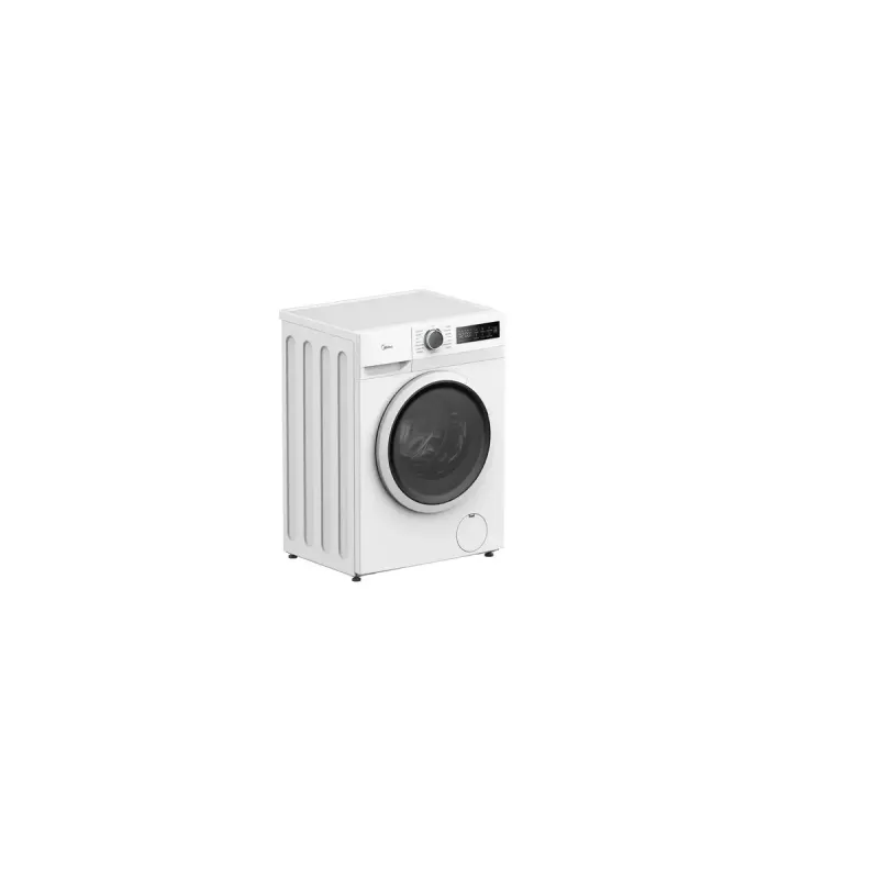 Eestlaetav pesumasin Midea MF110W80BA10/W-HR — 8 kg, 1400 p/min, A energia, LED-ekraan, aur, 60×48 cm