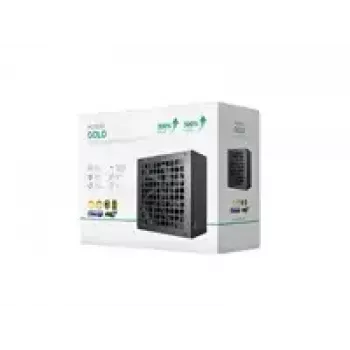 Toiteplokk DeepCool GAMERSTORM PQ750G 750W, 120mm ventilaator, täismodulaarne, 80+ Gold, ATX 3.1, must