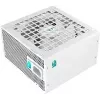 Toiteplokk DeepCool GAMERSTORM PQ850G WH 850W, 120mm ventilaator, täismodulaarne, 80+ Gold, ATX 3.1, valge
