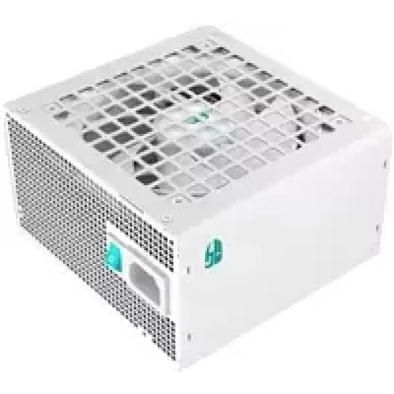 Toiteplokk DeepCool GAMERSTORM PQ850G WH 850W, 120mm ventilaator, täismodulaarne, 80+ Gold, ATX 3.1, valge