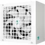 Toiteplokk DeepCool GAMERSTORM PQ850G WH 850W, 120mm ventilaator, täismodulaarne, 80+ Gold, ATX 3.1, valge