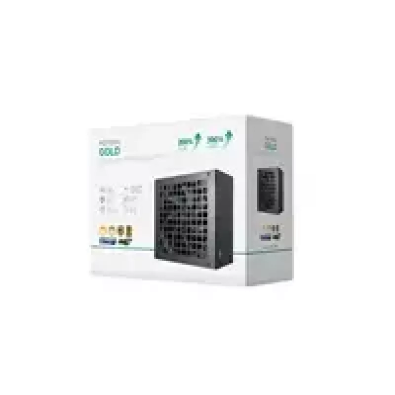 Toiteplokk DeepCool GAMERSTORM PQ1200G 1200W, 120mm ventilaator, täismodulaarne, 80+ Gold, ATX 3.1, must