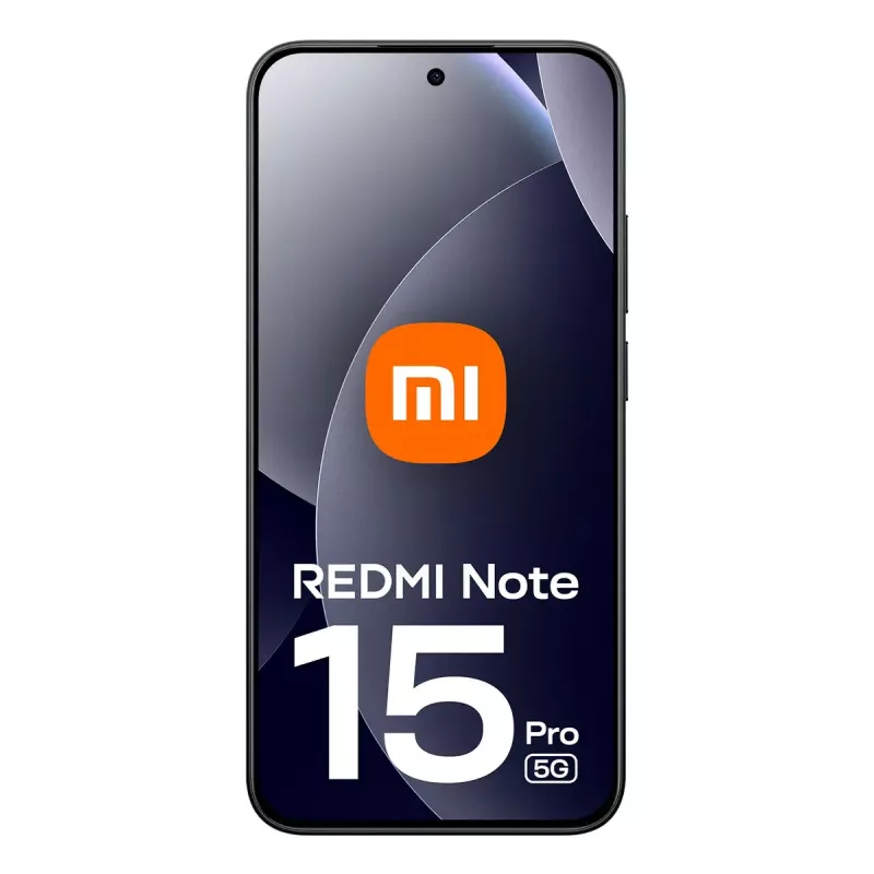 Nutitelefon Xiaomi Redmi Note 15 Pro 5G — 6,83 tolli (17,4 cm), 8 GB muutmälu, 256 GB, 200 MP, 6580 mAh, must
