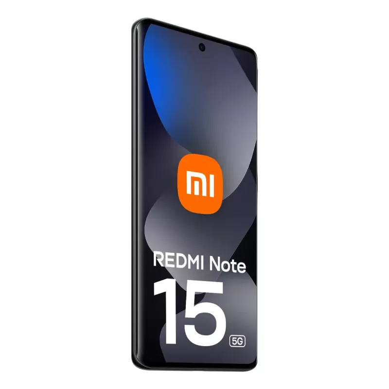 Nutitelefon Xiaomi Redmi Note 15 5G, 6,77 tolli (17,2 cm), 8 GB muutmälu, 128 GB, 108 MP kolmikkaamera, 5520 mAh, must