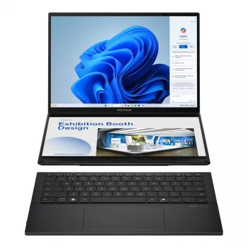 Sülearvuti ASUS Zenbook Duo UX8406CA-QL287W 14-tolline OLED Touch FHD 1920x1200 Intel Core Ultra 7 255H 16GB LPDDR5X 1TB SSD Intel Arc Windows 11 Home