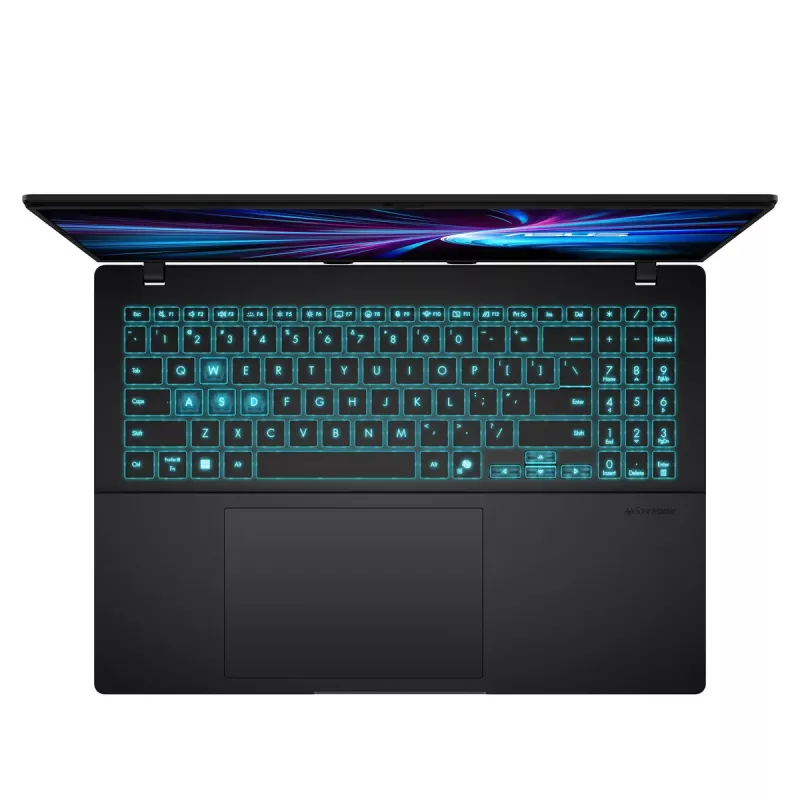 Sülearvuti ASUS V3607VP-RP020W V16 — 16 tolli WUXGA (1920×1200) Pimendusvastane, Intel Core 7 10-tuumaline 2.5/5.2GHz, 16GB DDR5, NVMe PCIe4 SSD + 1TB H-HDD, RTX 5070 8GB GDDR7, WIN11 Home