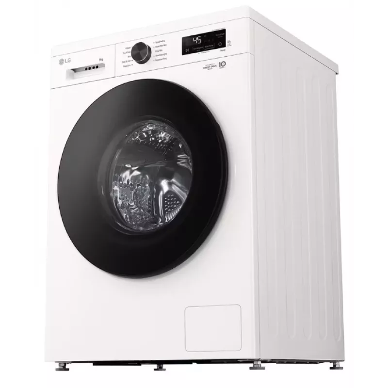 Eestlaetav pesumasin LG F4X1009NWB — 9 kg, 1310 p/min, A-klass, valge