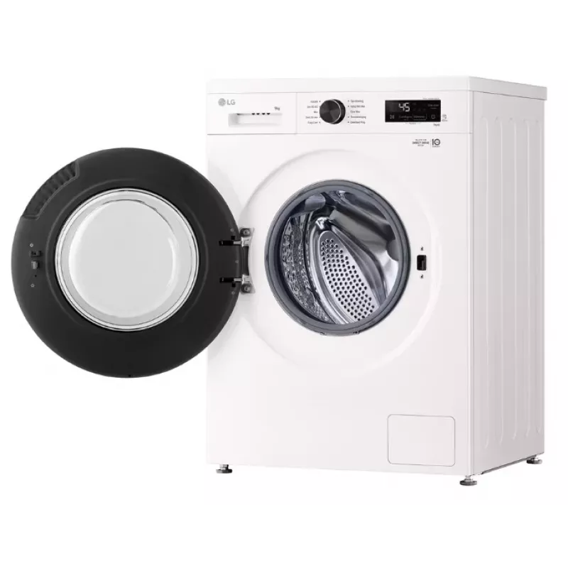 Eestlaetav pesumasin LG F4X1009NWB — 9 kg, 1310 p/min, A-klass, valge