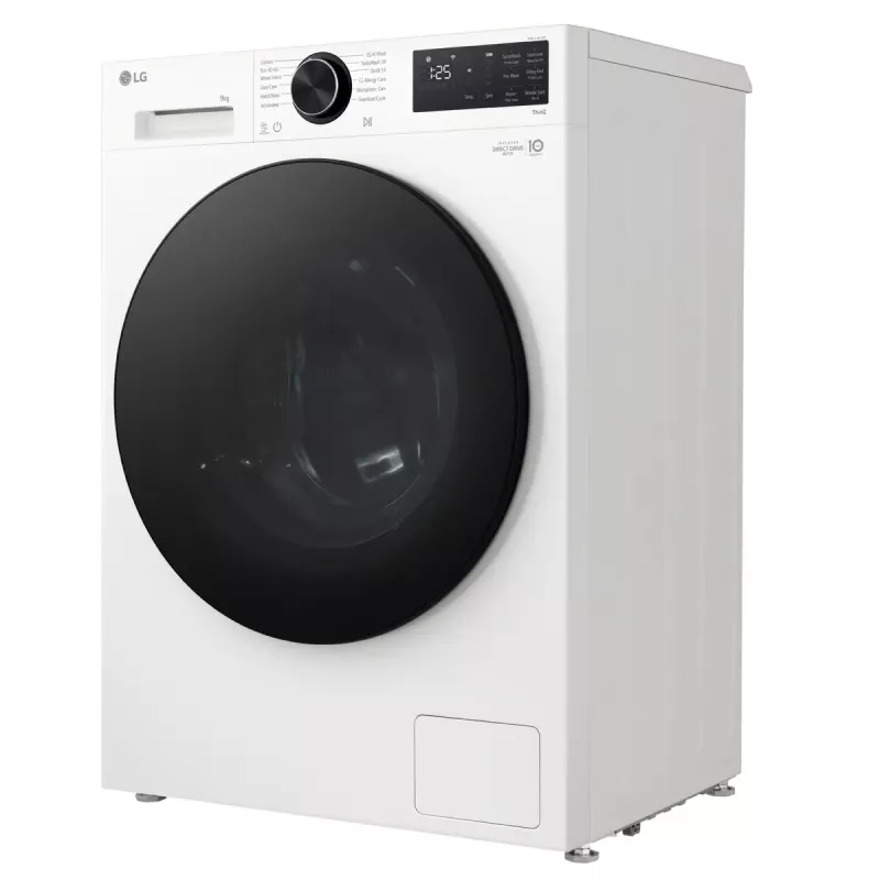Pesumasin LG F2X50S9TWB, eestlaetav, 9 kg, 1170 p/min, A-energia, 600×535×850 mm, valge