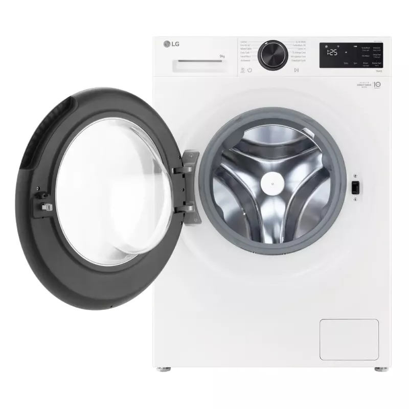 Pesumasin LG F2X50S9TWB, eestlaetav, 9 kg, 1170 p/min, A-energia, 600×535×850 mm, valge