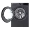LG F4X5011TBB, A, eestlaetav, pesuvõimsus 11 kg, sügavus 56,5 cm, 1400 p/min, must pesumasin eestlaetav 1351 p/min