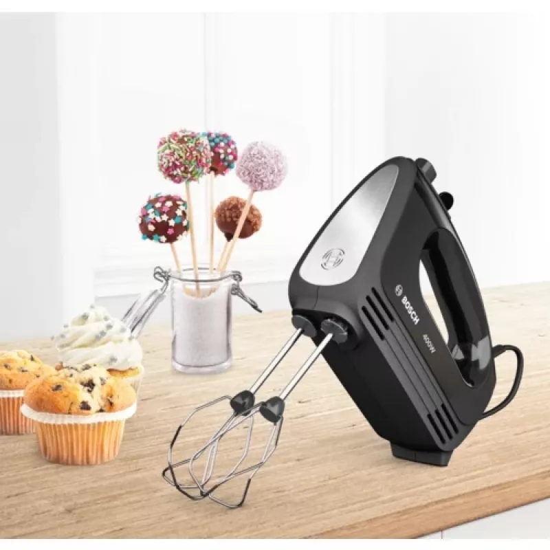 Bosch MFQ2420B mikser Käsimikser 400 W Must, Hõbedane