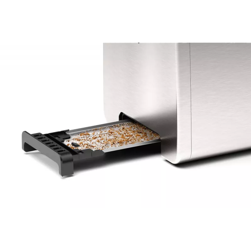 Bosch TAT4P420 röster 2 viilu 970 W Must, Roostevaba teras