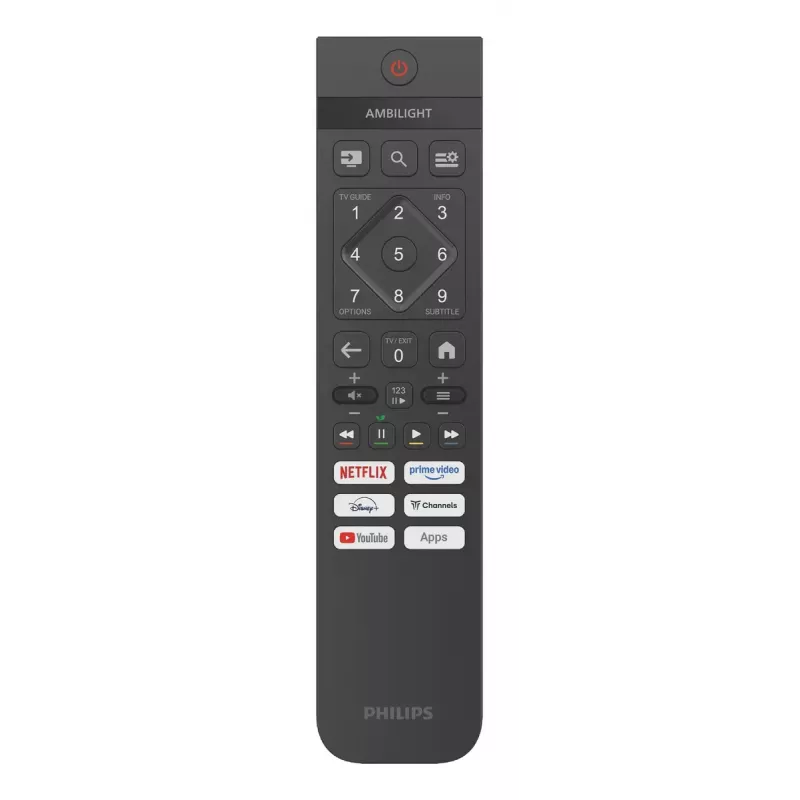 LED LCD TV Philips 32PHS6050/12 32-tolline (81,3 cm) HD+ nutiteler Wi‑Fi Titan OS must 1366×768