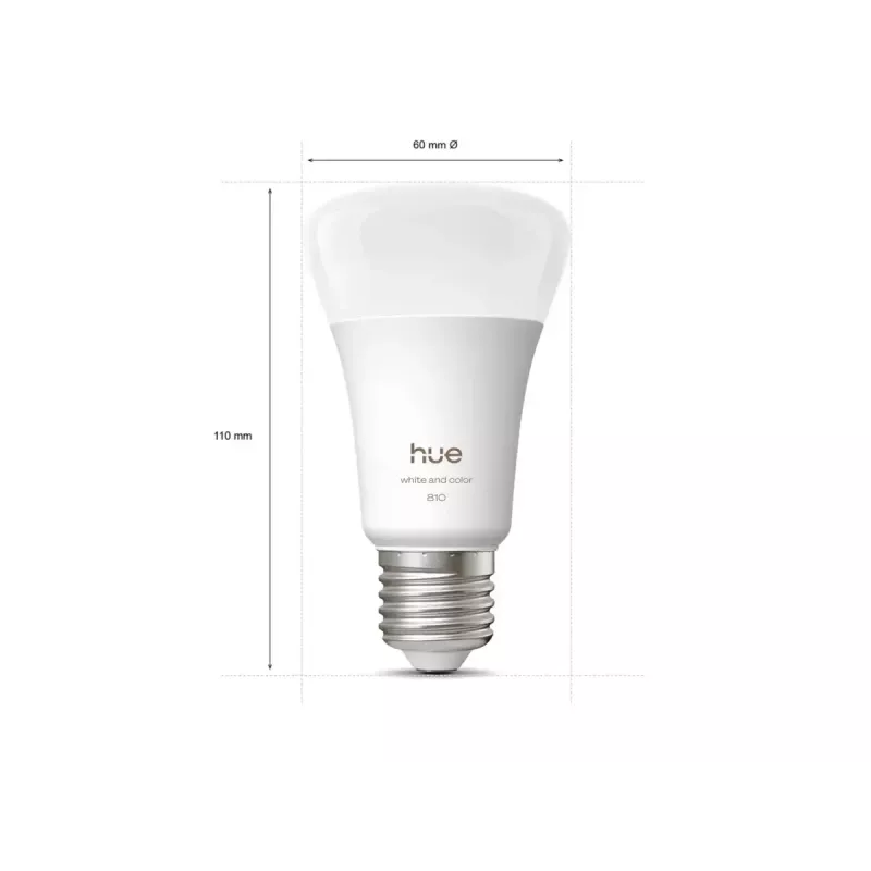 Philips Hue Valge and colour ambience A60 – E27 nutipirn – 810