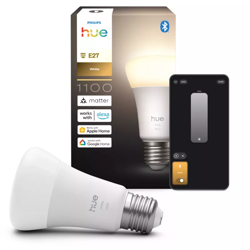Nutipirn Philips Hue Valge A60 E27 1100lm Bluetooth Zigbee