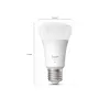 Philips Hue W 810 A60 2P EU | E27 | 7 W | Soe valge kuni jahe valge valgus | Bluetooth, Zigbee