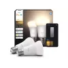 Philips Hue W 810 A60 2P EU | E27 | 7 W | Soe valge kuni jahe valge valgus | Bluetooth, Zigbee