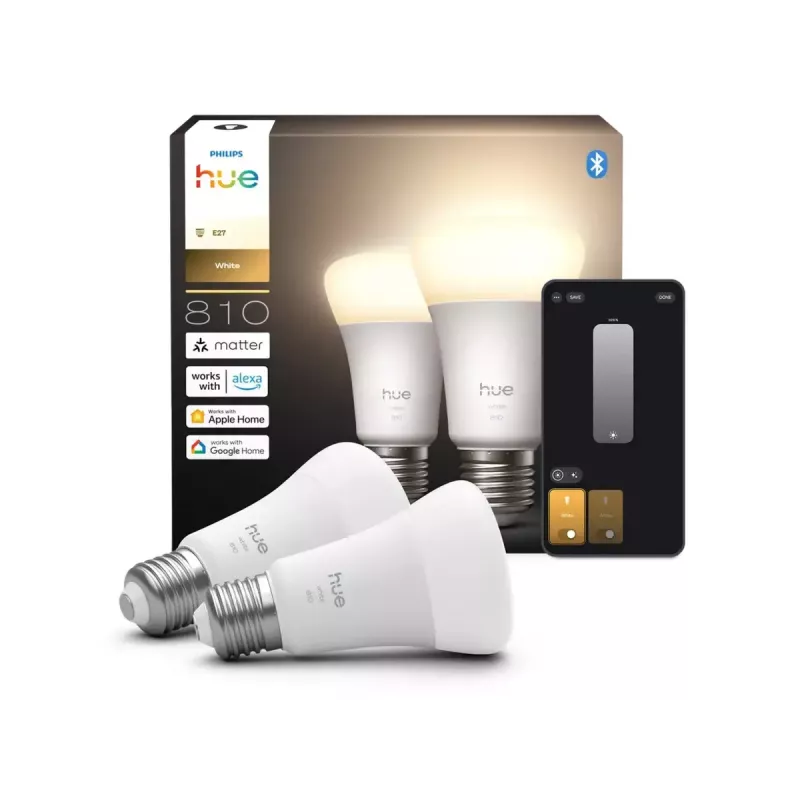 Philips Hue W 810 A60 2P EU | E27 | 7 W | Soe valge kuni jahe valge valgus | Bluetooth, Zigbee