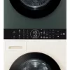 Pesumasin-kuivati LG WT1210EGF eraldiseisev eestlaetav, 22 kg, 1400 p/min, roheline/valge