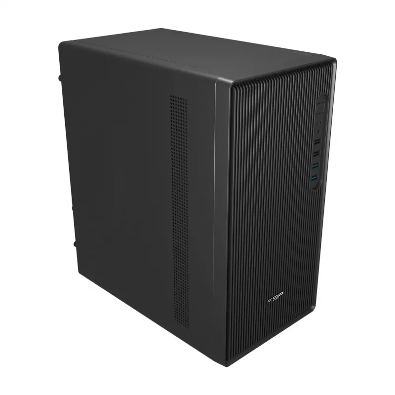 FSP S120-B korpus Mini Tower mITX, mATX Must, Small Form Factor (SFF), PC, Must, micro ATX, Mini-ITX, SPCC, 16 cm