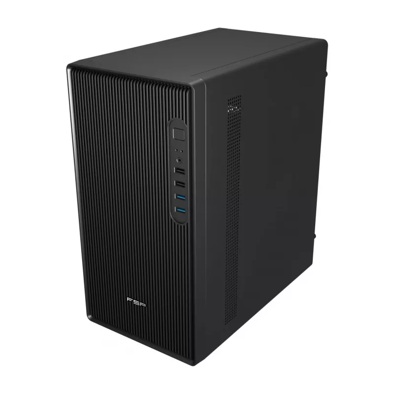 FSP S120-B korpus Mini Tower mITX, mATX Must, Small Form Factor (SFF), PC, Must, micro ATX, Mini-ITX, SPCC, 16 cm