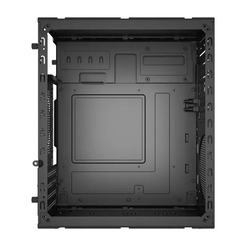 FSP S120-B korpus Mini Tower mITX, mATX Must, Small Form Factor (SFF), PC, Must, micro ATX, Mini-ITX, SPCC, 16 cm