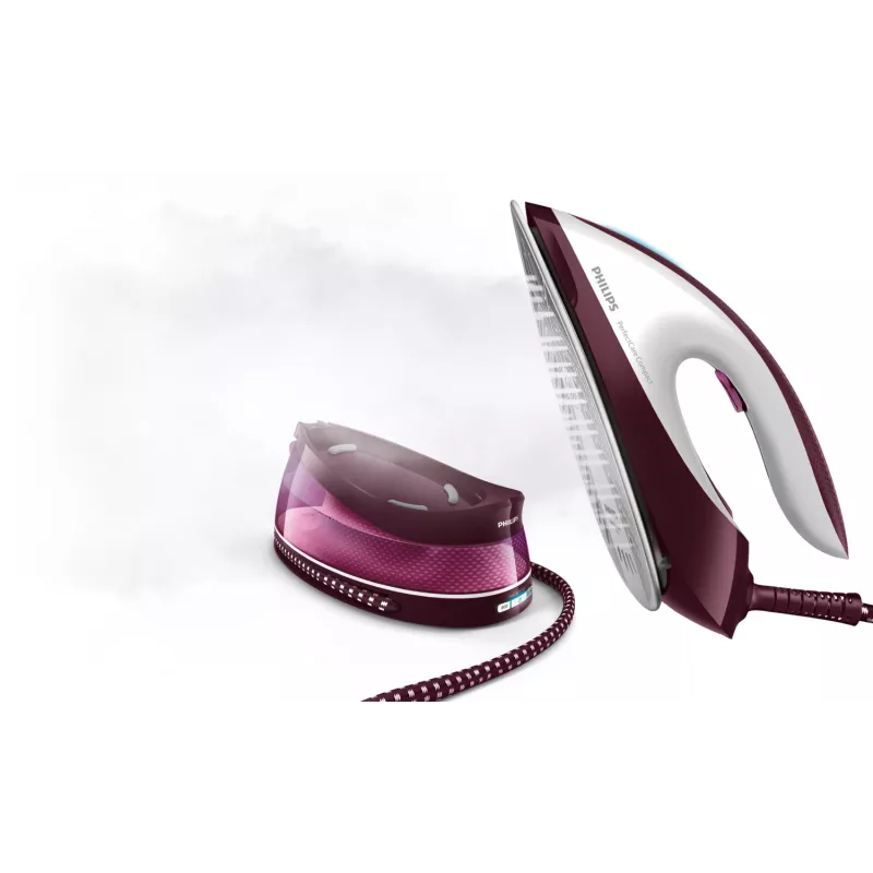 Philips GC7842/40 aurutriikraud 2400 W 1,5 L SteamGlide Plus tallaga lilla, valge