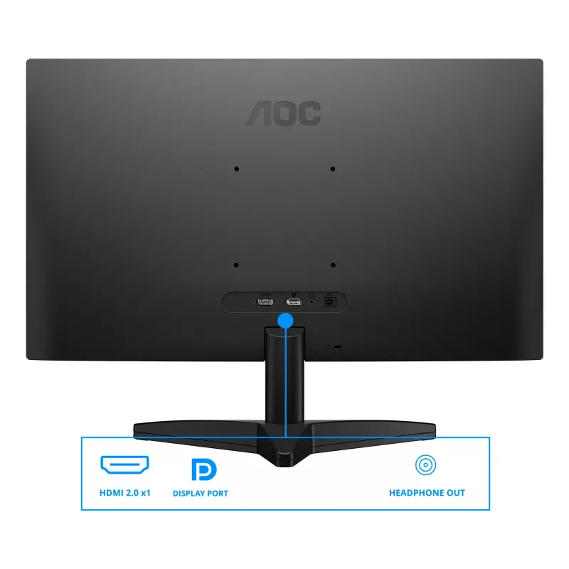 AOC B3 Q24B36X arvutimonitor 60.5 cm (23.8 tolli) 2560 x 1440 pikslit Quad HD LED Must