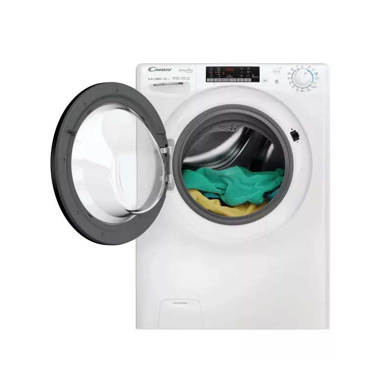 Candy Smart Pro CSOW44644TWMB6-S pesumasin-kuivati Eestlaetav Vabaltseisev Valge