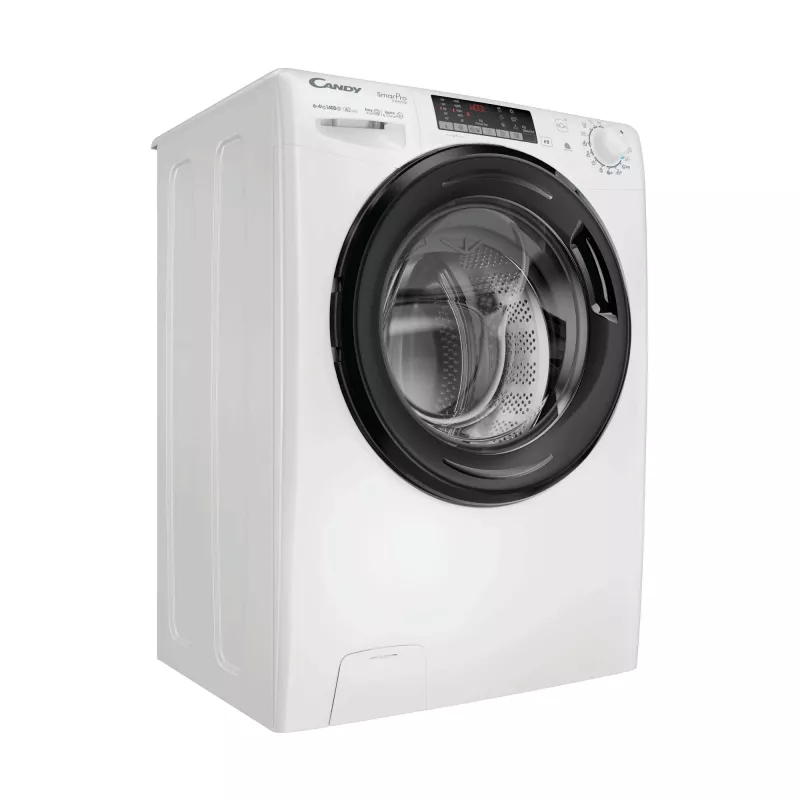Candy Smart Pro CSOW44644TWMB6-S pesumasin-kuivati Eestlaetav Vabaltseisev Valge