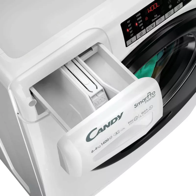Candy Smart Pro CSOW44644TWMB6-S pesumasin-kuivati Eestlaetav Vabaltseisev Valge
