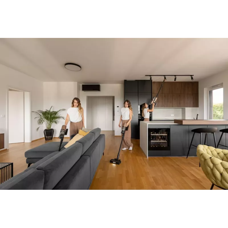 Gorenje SVC259449NDCO 2-in-1 kepptolmuimeja Aku Kuiv HEPA Kotita 0,6 L 350 W Vaskne