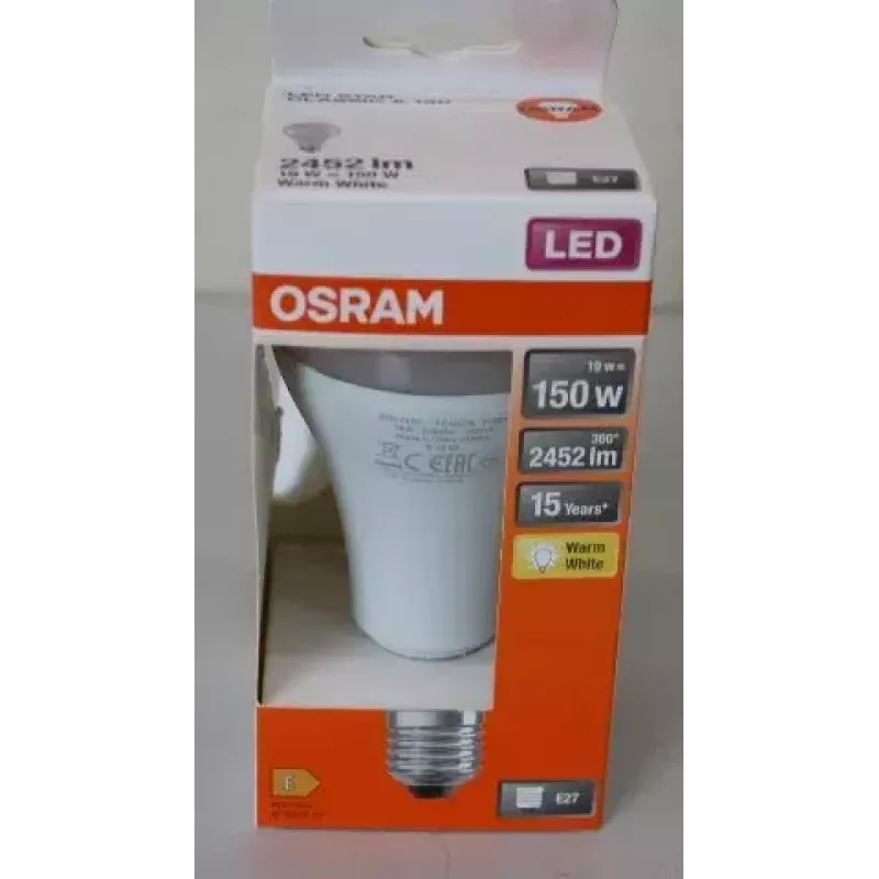 LEDvance Parathom Classic LED E27 19W 827 (soe valge) mittelhimutatav — kahjustatud pakend
