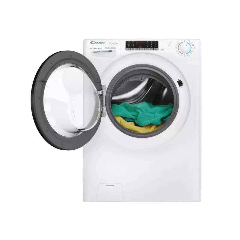 Candy Smart Pro Inverter CSO486TWMB6/1-S pesumasin eestlaetav 8 kg 1400 RPM valge