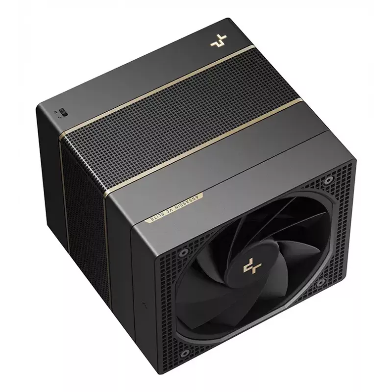 CPU õhkjahuti DeepCool ASSASSIN VC ELITE, 120/140 mm ventilaatorid, FDB, 147×144×164 mm, Must