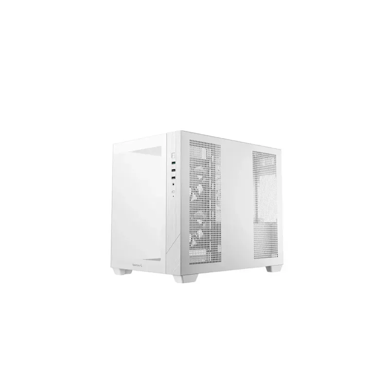 PC korpus DeepCool CG330 3F Valge — Mid-tower ATX korpus, valge