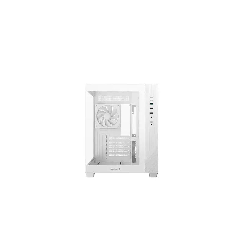 PC korpus DeepCool CG330 3F Valge — Mid-tower ATX korpus, valge