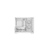 PC korpus DeepCool CG330 3F Valge — Mid-tower ATX korpus, valge