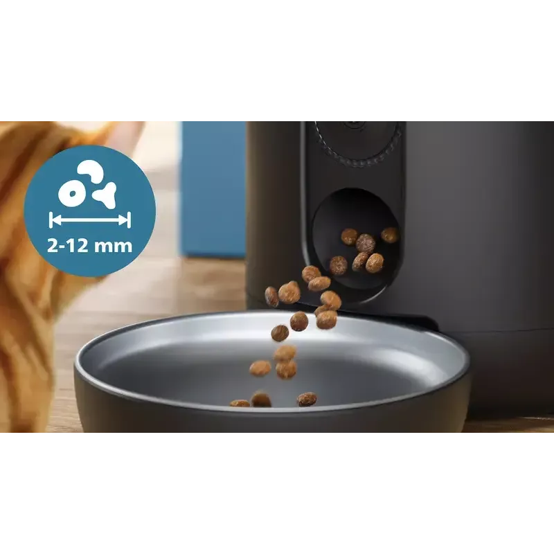 Automaatne lemmikloomasöötur Philips 5000 seeria PAW5320/02 kaameraga, 4,5 L toidu- ja veemahutavus, plastkorpus, siseruumides kasutamiseks