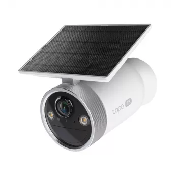 TP-Link Tapo Enhanced AI Solar Security Camera Ultra, juhtmevaba, kuul, Wi-Fi, välitingimustesse, 850 nm, 512 GB