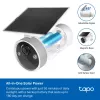 TP-Link Tapo Enhanced AI Solar Security Camera Ultra, juhtmevaba, kuul, Wi-Fi, välitingimustesse, 850 nm, 512 GB