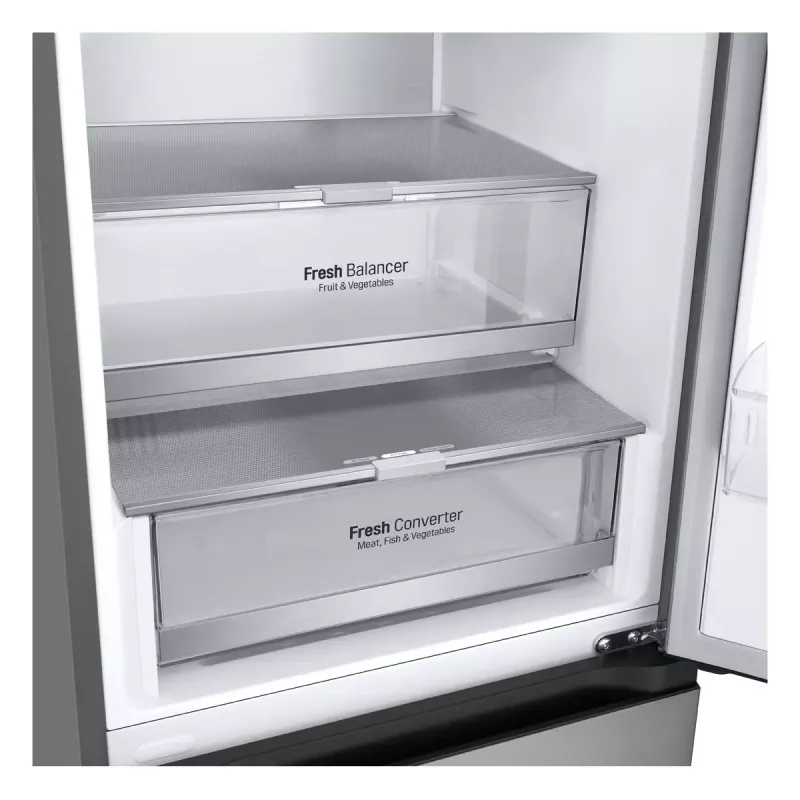 LG GBV7280CPY.APYQEUR külmik-sügavkülmik Eraldiseisev 387 L Roostevaba teras
