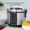 Multikeetja Tristar RK-6132 — 1,5 L, 500 W, 7 automaatprogrammi, LCD, roostevaba teras/must