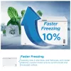 Chest freezer Midea MDRC564FZE01 — freestanding, 418 L net capacity, Valge