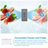 Chest freezer Midea MDRC564FZE01 — freestanding, 418 L net capacity, Valge