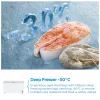 Chest freezer Midea MDRC564FZE01 — freestanding, 418 L net capacity, Valge