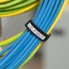Isekleepuv pidevprinteri silt Brady M21-500-414 — must valgel, kõrgus 1,3 cm, pikkus 3,05 m