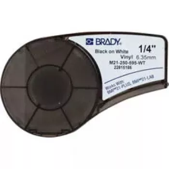 Isekleepuv printerisilt Brady 139744 Must Valge
